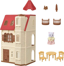 画像をギャラリービューアに読み込む, 【新品】 シルバニアファミリー おうち 【赤い屋根のエレベーターのあるお家】 ハ-49 佐賀