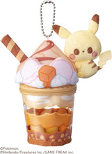 画像をギャラリービューアに読み込む, 【新品】 ポケットモンスター ポケモン ポケピース ピカチュウのキャラメルパフェぬいぐるみチャーム 佐賀