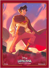 画像をギャラリービューアに読み込む, 【新品】 ディズニー・ロルカナ・TCG 日本語版 公式カードスリーブ アラジン 無法の英雄 佐賀
