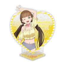 画像をギャラリービューアに読み込む, 【新品】 『ラブライブ!スーパースター!!』ハート型ラメ入りアクリルスタンド 桜小路きな子 佐賀
