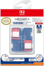 画像をギャラリービューアに読み込む, 【新品】 カードパレット 16 for Nintendo Switch 2 (ブルー) 佐賀