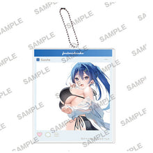 画像をギャラリービューアに読み込む, 【新品】 『妹が女騎士学園に入学したらなぜか救国の英雄になりました。ぼくが。』スズハ いっしょにおでかけ♪描き下ろしアクリルキーホルダー 倉庫