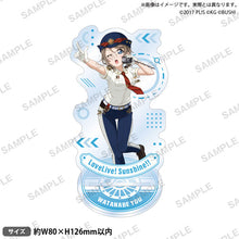 画像をギャラリービューアに読み込む, 【新品】 ラブライブ!スクールアイドルフェスティバル アクリルスタンド Aqours トレインver. 渡辺 曜 佐賀