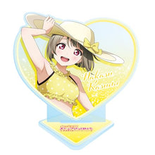 画像をギャラリービューアに読み込む, 【新品】 『ラブライブ!虹ヶ咲学園スクールアイドル同好会』ハート型ラメ入りアクリルスタンド 中須 かすみ 佐賀