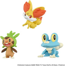 画像をギャラリービューアに読み込む, 【新品】 ポケットモンスター ポケモン30周年記念 モンコレ旅立ちの3匹セット カロス地方 佐賀