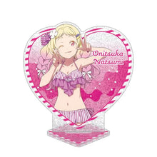 画像をギャラリービューアに読み込む, 【新品】 『ラブライブ!スーパースター!!』ハート型ラメ入りアクリルスタンド 鬼塚夏美 佐賀