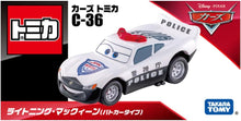 画像をギャラリービューアに読み込む, 【新品】 カーズ トミカ C-36 ライトニング・マックィーン(パトカータイプ) 佐賀/