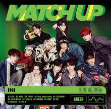 画像をギャラリービューアに読み込む, 【新品】 MATCH UP GREEN Ver. 通常盤 CD INI 佐賀