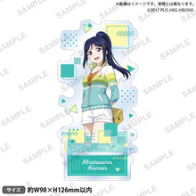 画像をギャラリービューアに読み込む, 【新品】 ラブライブ!スクールアイドルフェスティバル アクリルスタンド Aqours チアガールver. 松浦果南 倉庫