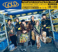 画像をギャラリービューアに読み込む, 【新品】 GOLD 初回盤A Blu-ray付 CD SixTONES コンサート ライブ 佐賀/