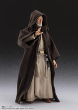 画像をギャラリービューアに読み込む, 【新品】 S.H.Figuarts スター ウォーズエピソード4/新たなる希望 ベン・ケノービ -Classic Ver.- 約150mm PVC&ABS&布製 塗装済み可動フィギュア 佐賀