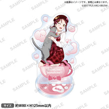 画像をギャラリービューアに読み込む, 【新品】 ラブライブ!スクールアイドルフェスティバル アクリルスタンド Aqours ネコカフェver. 桜内梨子 佐賀