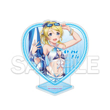 画像をギャラリービューアに読み込む, 【予約】 『ラブライブ!』ハート型ラメ入りアクリルスタンド 絢瀬絵里