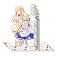画像をギャラリービューアに読み込む, 【新品】 『この素晴らしい世界に祝福を!』 描き下ろしアクリルブックエンド ダクネス&アイリス メイドVer. 佐賀