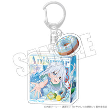 画像をギャラリービューアに読み込む, 【新品】 甘神さんちの縁結び ドーナツパッケージキーホルダー 雨上がりの青空、夏の入口 朝姫 佐賀