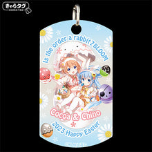 画像をギャラリービューアに読み込む, 【新品】 ご注文はうさぎですか?BLOOM 2023 Happy Easter -ココア&チノ- きゃらタグ 倉庫