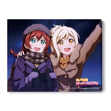 画像をギャラリービューアに読み込む, 【新品】 ラブライブ!虹ヶ咲学園スクールアイドル同好会 キャンバスアート 愛&エマ 倉庫