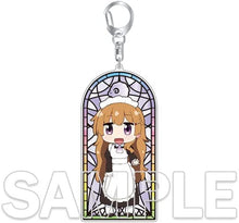 画像をギャラリービューアに読み込む, 【新品】 『にじよん あにめーしょん』ステンドグラス風キーホルダー 近江彼方 倉庫