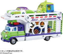 画像をギャラリービューアに読み込む, 【新品】 トミカ ドリームトミカ ディズニーモータース パルズトランポ トイ・ストーリー5 バズ・ライトイヤー 佐賀