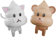 画像をギャラリービューアに読み込む, 【新品】 クレイモデルキット ウンコスルデイズ あにまるうんちセット1 ねこ&くま 佐賀