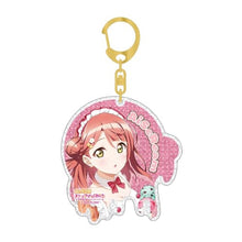 画像をギャラリービューアに読み込む, 【新品】 ラブライブ!シリーズ AiScReam ラメ入りアクリルキーホルダー 上原歩夢 佐賀