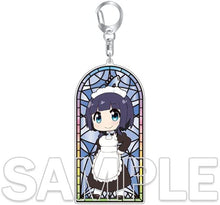 画像をギャラリービューアに読み込む, 【新品】 『にじよん あにめーしょん』ステンドグラス風キーホルダー 朝香果林 倉庫