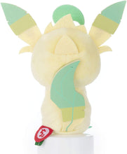 画像をギャラリービューアに読み込む, 【新品】 ポケモン ちょっこりさん リーフィア ぬいぐるみ 高さ約14cm 佐賀
