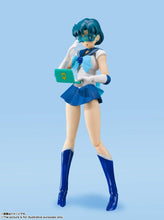 画像をギャラリービューアに読み込む, 【新品】 S.H.Figuarts 美少女戦士セーラームーン セーラーマーキュリー-Animation Color Edition- 約140mm PVC&ABS製 塗装済み可動フィギュア 倉庫