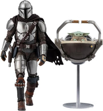 画像をギャラリービューアに読み込む, 【予約】 S.H.Figuarts スター・ウォーズ/マンダロリアン・アンド・グローグー マンダロリアン&amp;グローグー 約150mm PVC&amp;ABS&amp;布製 塗装済み可動フィギュア
