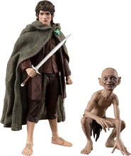 画像をギャラリービューアに読み込む, 【新品】 S.H.Figuarts フロドバギンズ&amp;ゴラム (ロードオブザリング) 約120mm PVC&amp;ABS&amp;布製 塗装済み可動フィギュア 佐賀

