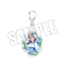 画像をギャラリービューアに読み込む, 【新品】 五等分の花嫁∽ アクリルミニキーホルダー -五つ子のティーパーティー 三玖- 佐賀
