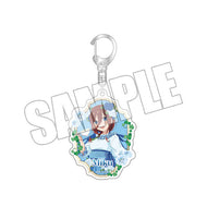 【新品】 五等分の花嫁∽ アクリルミニキーホルダー -五つ子のティーパーティー 三玖- 佐賀