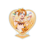 【新品】 『ラブライブ!』ハート型ラメ入りアクリルスタンド 高坂穂乃果 佐賀