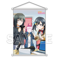 【新品】 ラブライブ!虹ヶ咲学園スクールアイドル同好会B2タペストリーせつ菜&璃奈&栞子 2 倉庫