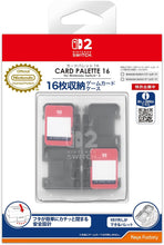 画像をギャラリービューアに読み込む, 【新品】 カードパレット 16  for Nintendo Switch 2 (ブラック) 佐賀
