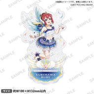 【新品】 ラブライブ!スクールアイドルフェスティバル きらりんアクリルスタンド Aqours 天使ver. 黒澤ルビィ 倉庫