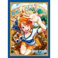 【新品】 ONE PIECE カードゲーム オフィシャルカードスリーブ 8 ナミ 佐賀