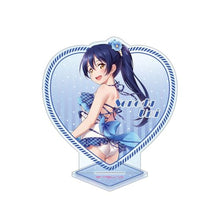 画像をギャラリービューアに読み込む, 【新品】 『ラブライブ!』ハート型ラメ入りアクリルスタンド 園田海未 佐賀
