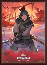 画像をギャラリービューアに読み込む, 【新品】 ディズニー・ロルカナ・TCG 日本語版 公式カードスリーブ「ムーラン 訓練中の兵士」 佐賀
