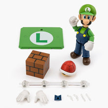 画像をギャラリービューアに読み込む, 【新品】 S.H.Figuarts スーパーマリオ ルイージ (SUPER MARIO) 約110mm ABS&amp;PVC製 塗装済み可動フィギュア 佐賀
