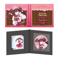 【新品】 『デート・ア・ライブ』狂三バレンタイン2026 描き下ろし缶バッジ&アクリルカードセット 佐賀