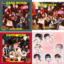 画像をギャラリービューアに読み込む, 【新品】 【4形態DVD付セット】HARD WORK (初回限定盤1+初回限定盤2+通常盤+期間生産限定エディション) CD なにわ男子 【EDITION2】 佐賀
