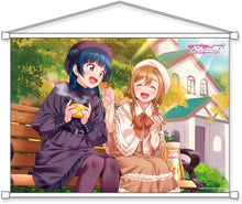 画像をギャラリービューアに読み込む, 【新品】 『ラブライブ!サンシャイン!!』B2タペストリー Aqours 善子&amp;花丸[3] 倉庫
