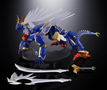 画像をギャラリービューアに読み込む, 【新品】 超合金魂 スーパーロボット大戦OG GX-119 龍虎王／虎龍王 約210mm&amp;約200mm ダイキャスト&amp;ABS&amp;PVC製 塗装済み可動フィギュア 佐賀
