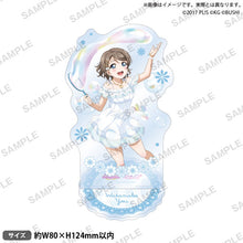 画像をギャラリービューアに読み込む, 【新品】 ラブライブ!スクールアイドルフェスティバル アクリルスタンド Aqours シャボン玉ver. 渡辺 曜 佐賀
