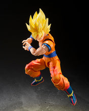 画像をギャラリービューアに読み込む, 【新品】 S.H.フィギュアーツ ドラゴンボールZ 超サイヤ人孫悟空 決戦の幕開け  約145mm PVC&amp;ABS製 塗装済み可動フィギュア 佐賀
