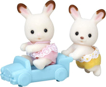 画像をギャラリービューアに読み込む, 【新品】 シルバニアファミリー 人形 【 ショコラウサギのふたごちゃん 】 ウ-76 佐賀/
