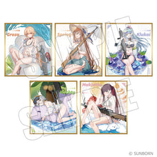 画像をギャラリービューアに読み込む, 【予約】 ドールズフロントライン2:エクシリウム トレーディングミニ色紙 Sweet Summer Chronicle
