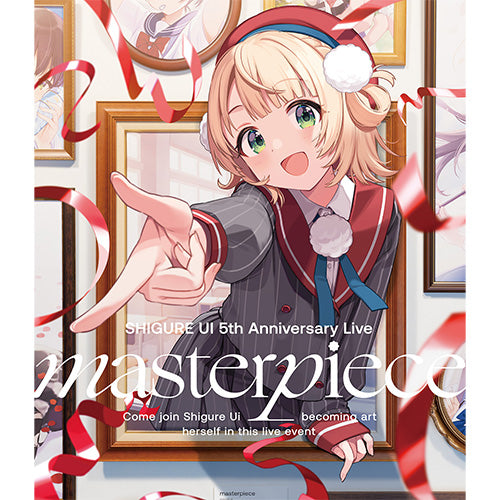 【特典付/予約】 SHIGURE UI 5th Anniversary Live “masterpiece”(通常版) Blu-ray しぐれうい