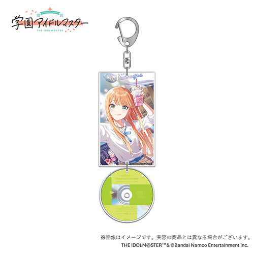 【予約】 学園アイドルマスター  初星学園レトロコレクション 公式8㎝CD風アクリルキーホルダー【紫雲清夏】 20250331
